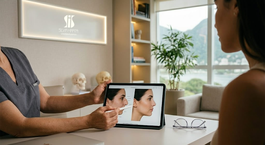 Rinoplastia e Perfiloplastia no Rio de Janeiro Plástica Facial Dra. Silvia Hirata