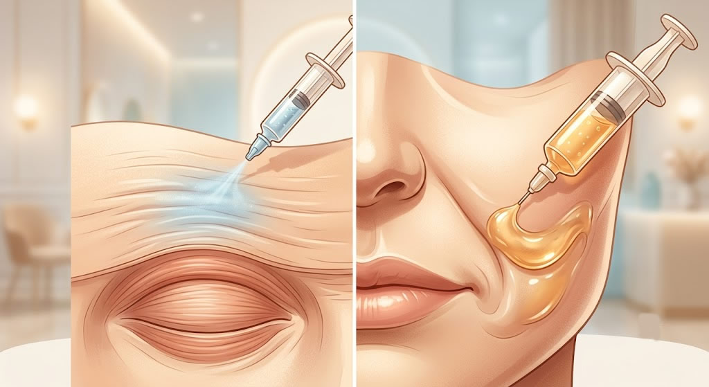 Afinal, qual a diferença entre botox e preenchimento facial, Dra. Silvia Hirata, cirurgia plástica rio de janeiro