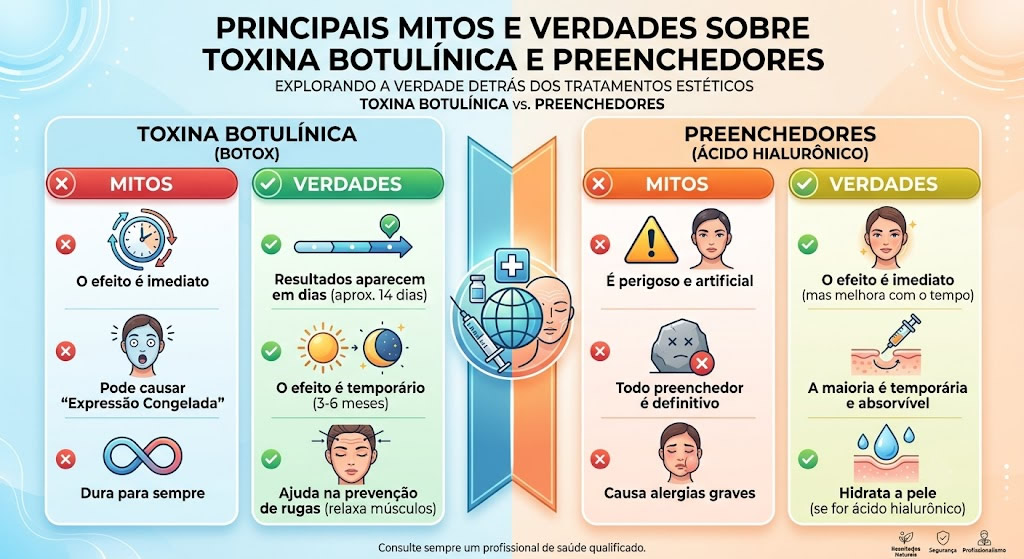 Principais mitos e verdades sobre Toxina Botulínica e Preenchedores, Dra. Silvia Hirata, cirurgia plástica rio de janeiro