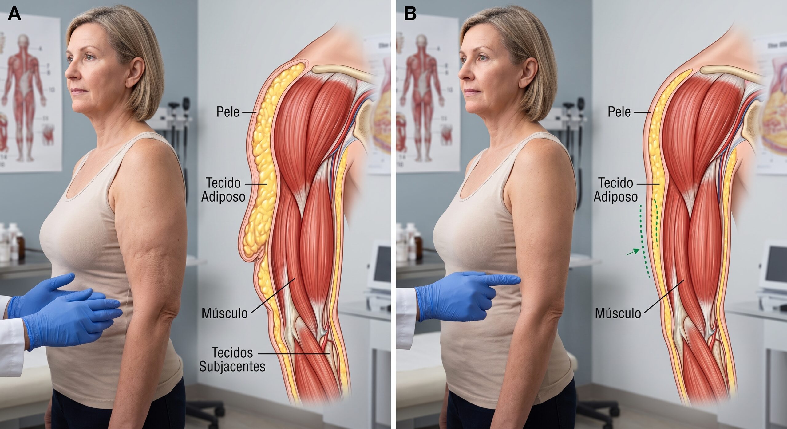 Como funciona a cirurgia de Lifting Braquial, Dra. Silvia Hirata